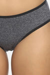 Brag Teens  (Pack Of 3) Hipster Mid Rise Cotton Panty - Blue Pink Grey — thumbnail 14