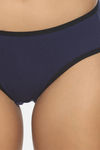 Brag Teens  (Pack Of 3) Hipster Mid Rise Cotton Panty - Blue Pink Grey — thumbnail 15