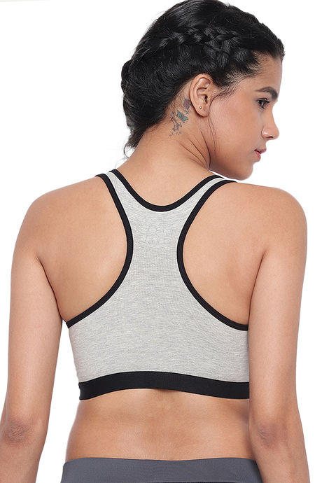 Brag Teens Padded Wirefree T-Shirt Bra - Grey — image 4