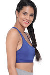 Brag Teens Non Padded Bra With Removable Cookie - Blue — thumbnail 3