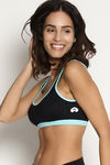 Brag Teens Double Layered Wirefree Bra - Black — thumbnail 2