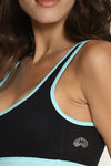 Brag Teens Double Layered Wirefree Bra - Black — thumbnail 4