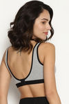 Brag Teens Double Layered Wirefree Bra - Grey — thumbnail 3