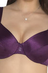 Amante Luxe Diva Non Padded Underwired Bra-Violet — thumbnail 3