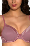 Amante Lightly Padded Underwired T-Shirt Bra- Antique Rose — thumbnail 3
