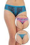 Zivame Ultra Soft Blue Bliss Bikini Brief (Pack of 3) — thumbnail 8