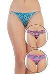 Zivame Ultra Mild Blue Bliss Bikini Brief (Pack of 3) — thumbnail 1