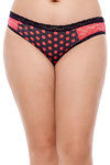 Zivame Ultra Soft Lace With Fun Prints Bikini Brief (Pack of 3)- Multicolor — thumbnail 2
