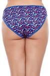 Zivame Ultra Soft Sheer Printed Lace Bikini Brief (Pack of 3)- Multicolor — thumbnail 7