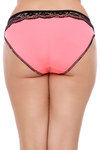 Zivame Ultra Soft Colourful Lace Touch Bikini Brief (Pack of 3)- Multicolor — thumbnail 3
