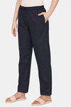 Mombo Woven Pyjama - Blue Depth — thumbnail 2
