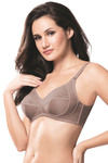 Amante Perfect Shaper Non Padded Non Wired Saree Bra - Brown — thumbnail 3