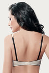 Amante Very Lightly Padded Wirefree Bra- Black N White — thumbnail 2