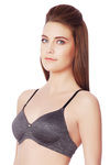 Amante Marl Smooth Lightly Padded Wirefree Bra-Ash — thumbnail 3