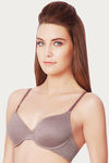 Amante Marl Pure Plush Padded Underwired Bra- Purple — thumbnail 2
