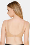 Bwitch Non Padded Wirefree Full Coverage Low Back Lace Bra - Nude — thumbnail 2