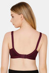 Bwitch Wirefree Cotton Lined T-Shirt Bra - Grape — thumbnail 2