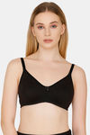 Bwitch Non Padded Wirefree Cotton Lined Everyday T-Shirt Bra - Black — thumbnail 1