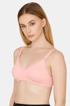 Bwitch Non Padded Wirefree Cotton Lined Everyday T-Shirt Bra - Pink — thumbnail 3