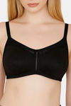 Bwitch Non Padded Wirefree Cotton Lined Lace Super Support Bra - Black — thumbnail 4