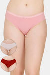 Bwitch Mid Rise Cotton Lycra Bikini Brief (Pack of 3 ) - Assorted — thumbnail 1