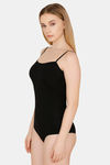 Bwitch Seamless Camisole With In-Built Panty - Black — thumbnail 2