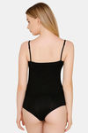 Bwitch Seamless Camisole With In-Built Panty - Black — thumbnail 3