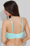 Zivame All That Lace Longline Strapless Bra- Turquoise — thumbnail 2