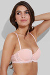 Zivame Wings of Lace Strapless T-shirt Bra- Peach — thumbnail 6