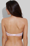 Zivame Wings of Lace Strapless T-shirt Bra- Pink — thumbnail 2