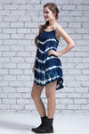Zivame Knee Length Rope Dress- Blue — thumbnail 3