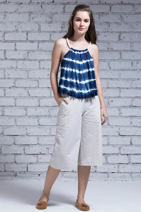 Zivame Tie N Dye Rope Top- Blue — image 4