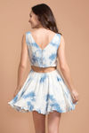 Zivame Washed Blue Relaxed Fit Skater Dress — thumbnail 3