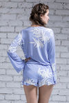 ZivameKnee Length Nautical Romper - Blue — thumbnail 3