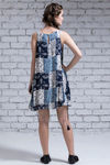 Zivame Bandana Print Asymmetrical Dress- Blue — thumbnail 3