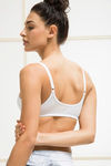 Zivame Teens Double Layered Slip On Uniform Bra- White — thumbnail 2