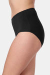 Candour London High Rise Hipster Panty - Black Grey Black — thumbnail 4