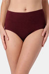 Candour London High Rise Hipster Panty - Red Skin Red — thumbnail 2