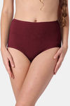 Candour London High Rise Hipster Panty - Red Skin Red — thumbnail 2