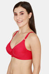 College Girl Double Layered Non-Wired 3/4th Coverage Sag Lift Bra - Magenta — thumbnail 2