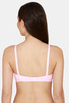College Girl Double Layered Non-Wired Medium Coverage T-Shirt Bra - Lt Pink — thumbnail 3