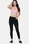College Girl Double Layered Non Wired Full Coverage Minimiser Bra - Peach — thumbnail 6