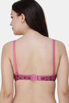 College Girl Double Layered Non Wired Full Coverage T-Shirt Bra - Purple — thumbnail 2
