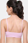 College Girl Double Layered Non Wired Full Coverage Super Support Bra - Pink — thumbnail 2