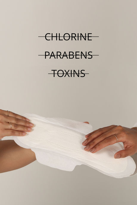 Carmesi Natural & Biodegradable Sanitary Pads (All Regular) - 30 Pieces — image 2