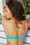 Zivame Happy Bra with Underwired Support- Cerulean Blue — thumbnail 2