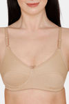 Coucou Essentials Double Layered Non Wired Medium Coverage T-Shirt Bra - Roebuck — thumbnail 4