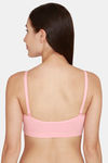 Coucouc Essentials Single Layered Non Wired Medium Coverage Slip On Bra - Quartz Pink — thumbnail 3