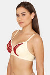 Coucou Essentials Double Layered Non Wired Medium Coverage T-Shirt Bra - Nude — thumbnail 2