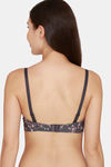 Coucou Essentials Padded Non Wired Medium Coverage T-Shirt Bra - Jet Black — thumbnail 3